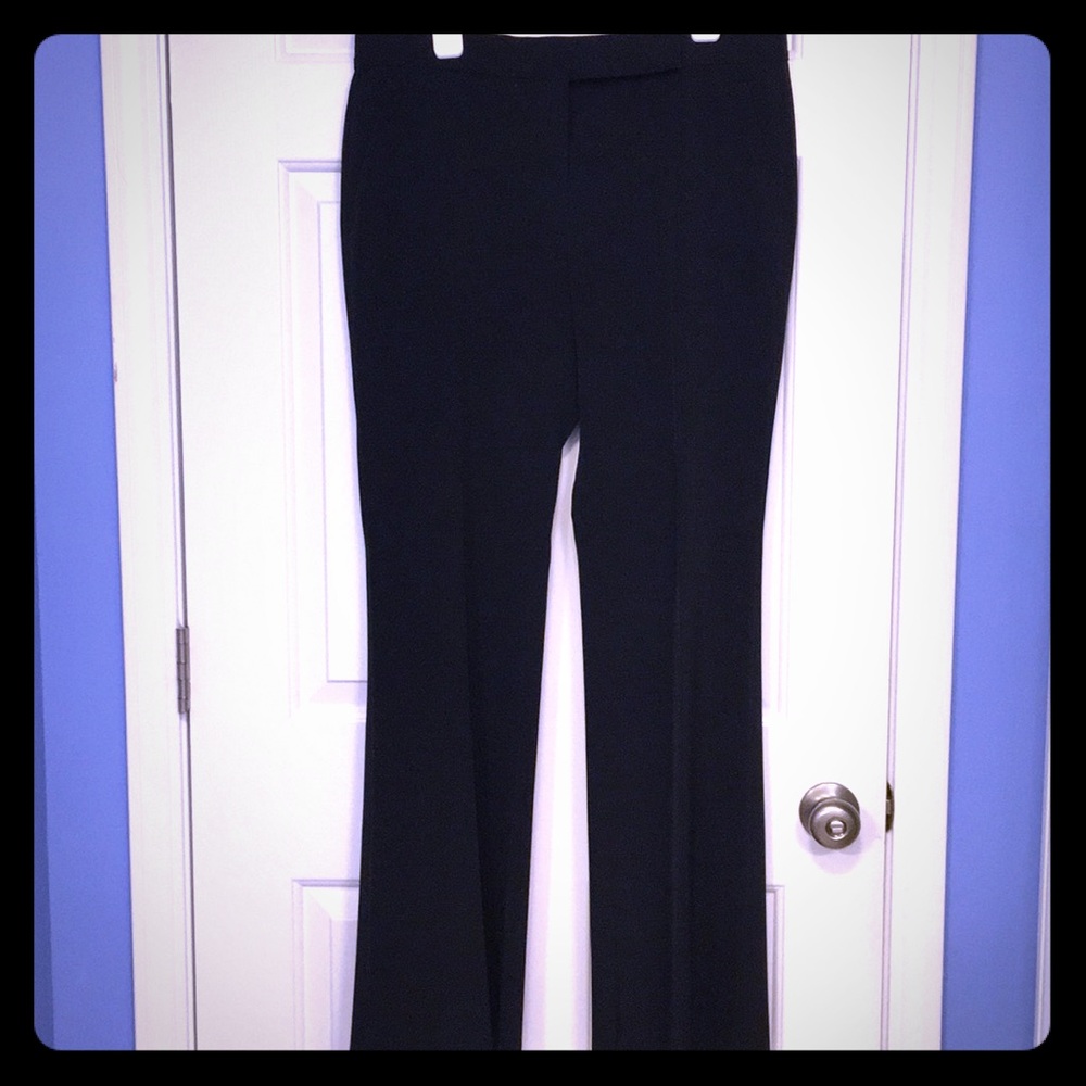 Theory Black Wide Leg Pants